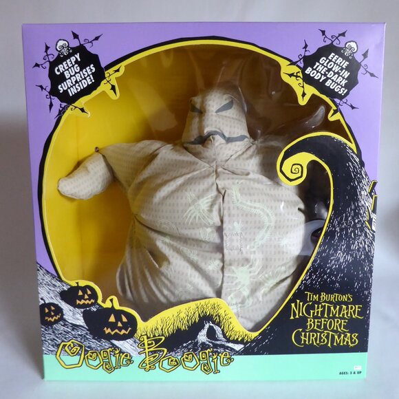 Disney Other - NEW VINTAGE 1993 HASBRO NIGHTMARE BEFORE CHRISTMAS OOGIE BOOGIE PLUSH WITH BUGS